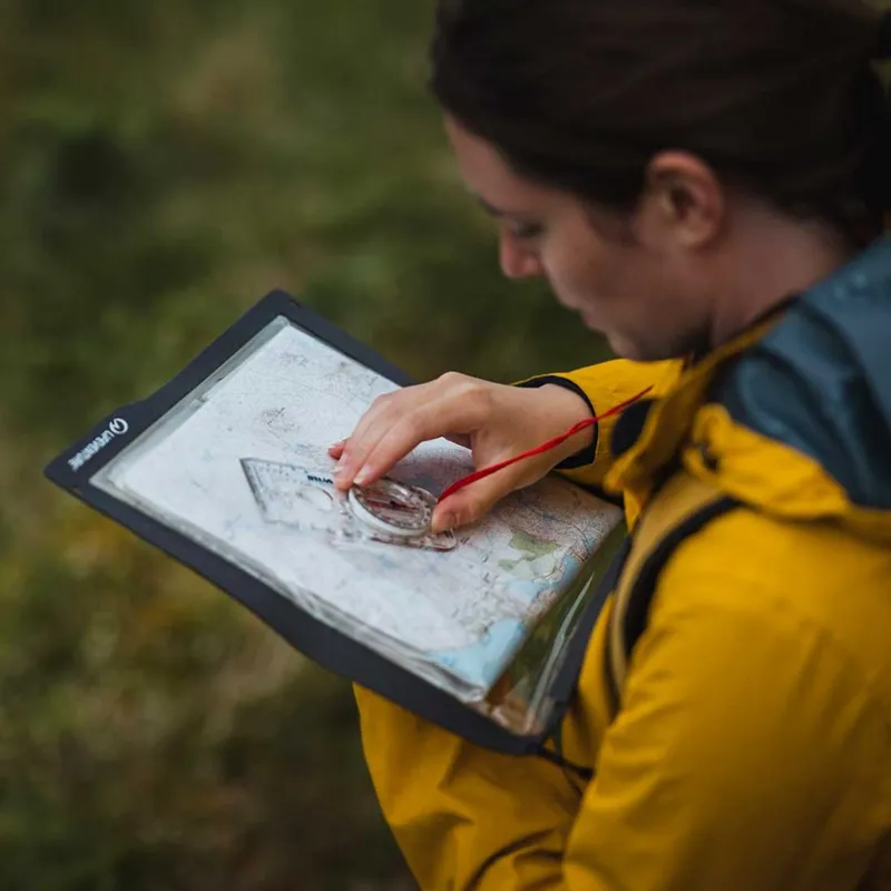 Lifeventure Waterproof Map Case in Grey-2